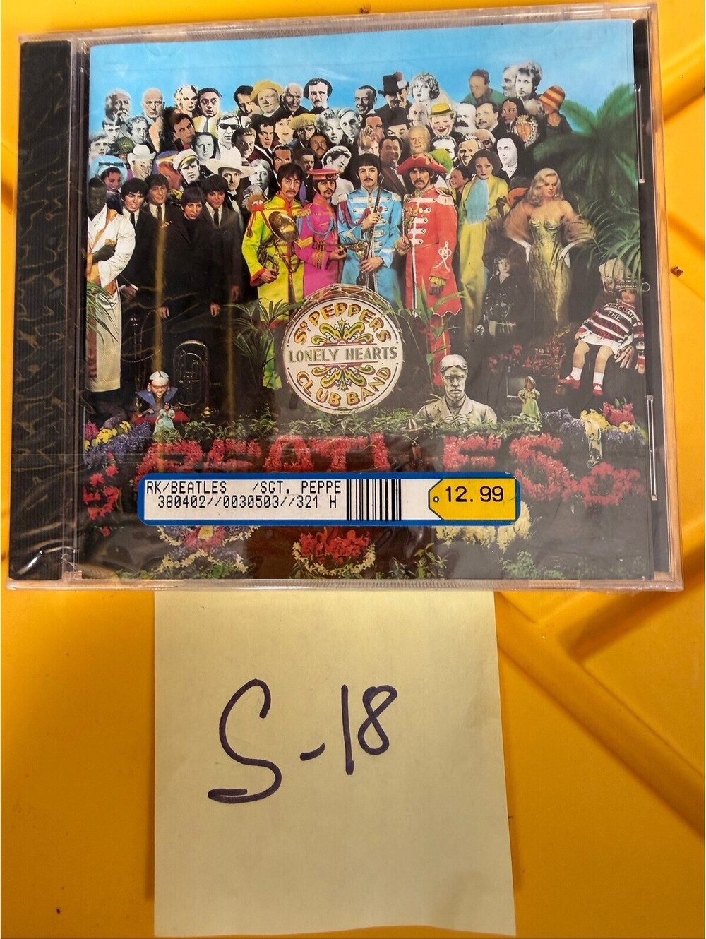 The Beatles Sgt. Pepper's Lonely Hearts Club Band CD - Storage Location: S-18